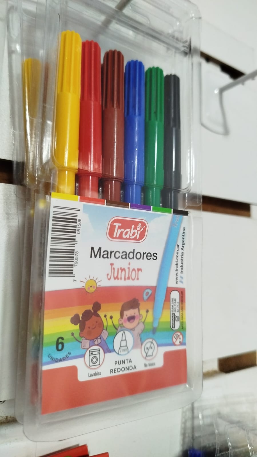 Marcadores TRABI JUNIOR x6